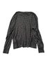LNA Leopard Print Black Gray Casual Sweaters Size M - photo 2