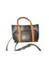 Valentina Black Orange Leather Tote One size - photo 2