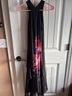 Jennifer Lopez Floral Black Multi Color Active Dress Size S - photo 4