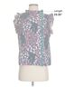 THML 100% Polyester Pink Thml Sleeveless Blouse Size S - photo 5