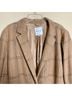 Madewell Checkered-gingham Brown Blazer Size 3X - photo 6