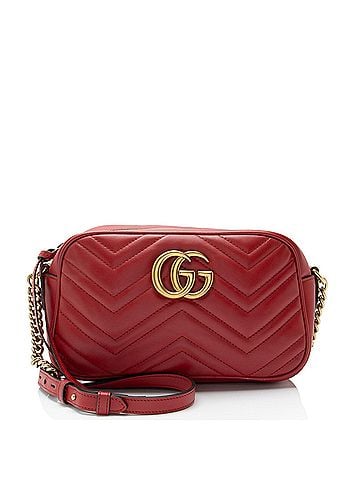Gucci Gucci Matelasse Leather GG Marmont Small Camera Bag (view 1)