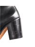 Givenchy 100% Leather Black Givenchy Chain-Link Accent Ankle Boots in Black Leather Size EU 40 - photo 8