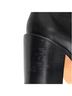 Givenchy 100% Leather Black Givenchy Chain-Link Accent Ankle Boots in Black Leather Size EU 40 - photo 9