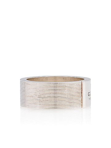 Gucci Gucci Sterling Silver Trademark Ring - Size 6 3/4 (view 2)