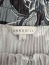 Anthropologie 100% Polyester Floral Black White Formal Skirt Size L - photo 3
