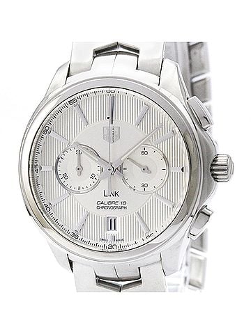 TAG Heuer TAG HEUER Link Calibre 18 Chronograph Automatic Watch CAT2111 Polished (view 1)
