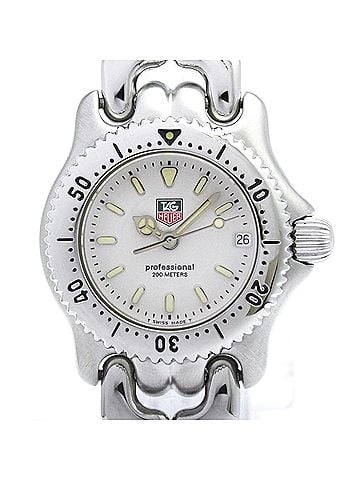 TAG Heuer TAG HEUER Sel Professional Steel Quartz Ladies Watch WG1412 Polished (view 1)