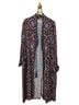 Free People 100% Viscose Floral Blue Purple Denim Jacket Size S - photo 1