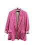 Zara Print Pink Blazer Size S - photo 2