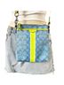 Coach Print Blue Yellow Leather Crossbody Bag One size - photo 2