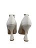 Steve Madden 100% Leather White Heels Size 6 - photo 2