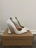 Steve Madden 100% Leather White Heels Size 6 - photo 3