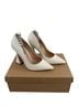 Steve Madden 100% Leather White Heels Size 6 - photo 1