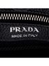 Prada 100% Leather Black Prada Vitello Daino Logo Medium Soft Hobo One size - photo 6