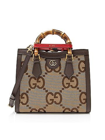 Gucci Gucci Jumbo GG Canvas Diana Small Tote (view 1)