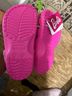 Crocs 100% Rubber Pink Mule/Clog Size 10 - photo 3