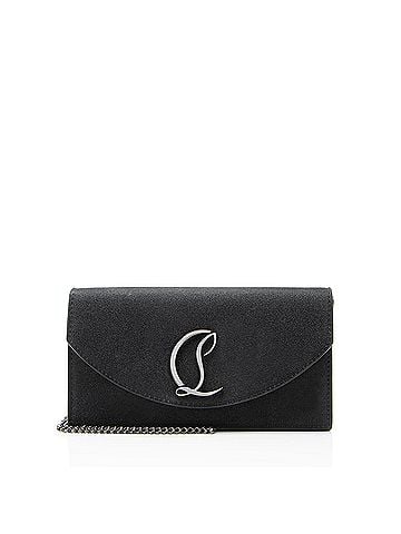 Christian Louboutin Christian Louboutin Glitter Leather Loubi54 Clutch (view 1)