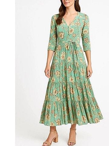 Anthropologie Sunday in Amour Casual Dress (view 2)