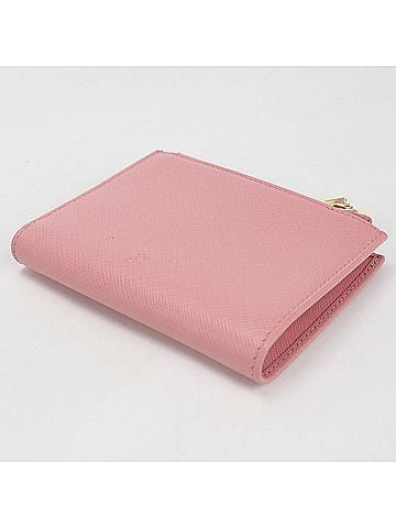 Prada PRADA bi-fold wallet 1ML023 Saffiano leather women's pink (view 2)