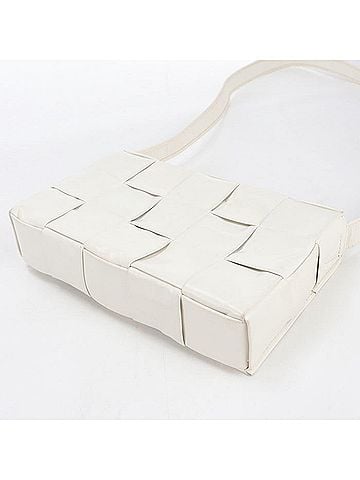 Bottega Veneta BOTTEGA VENETA Bottega Veneta Shoulder Bag Cassette Women's White (view 2)