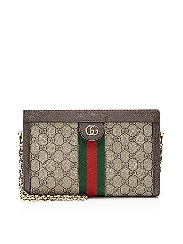 Gucci Gucci GG Supreme Ophidia Medium Chain Shoulder Bag (view 1)