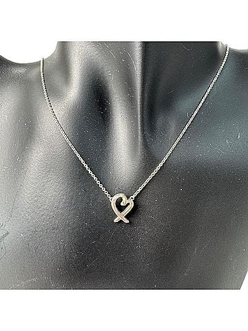 Tiffany & Co. Tiffany &amp; Co. Loving Heart Necklace, Sterling Silver 925, Women's (view 2)