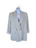 Old Navy Stripes Gray White Blazer Size M - photo 1