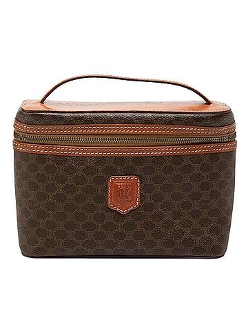 Céline Macadam Coated Canvas Vanity Bag (view 1)