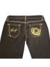 Coogi Solid Black Gold Jeans Size 16 - photo 6