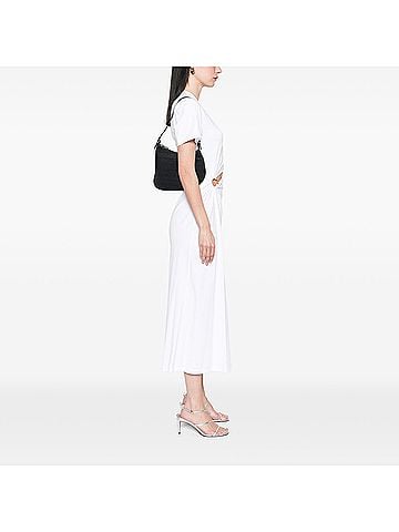 Fendi Zucchino Canvas Oyster Shoulder Bag (view 2)