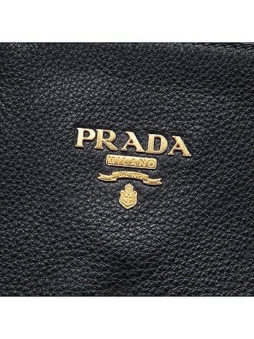 Prada Vitello Daino Zip Top Satchel (view 2)