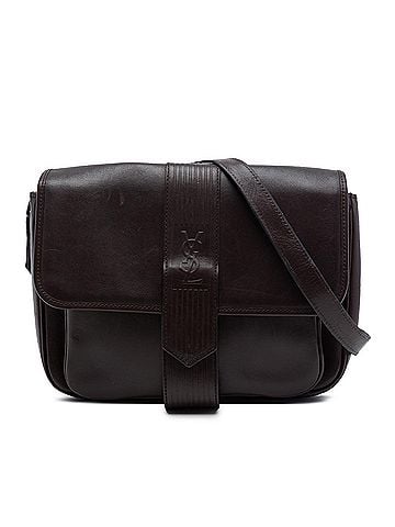 Saint Laurent Leather Crossbody (view 1)