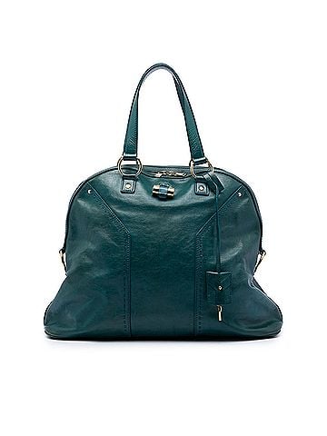 Saint Laurent Large Leather Muse Handbag (view 1)