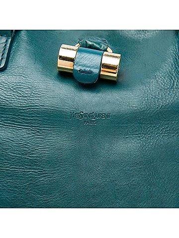 Saint Laurent Large Leather Muse Handbag (view 2)