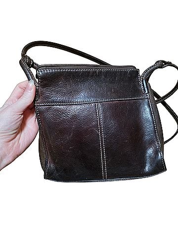 Fossil Leather Crossbody Bag (view 2)