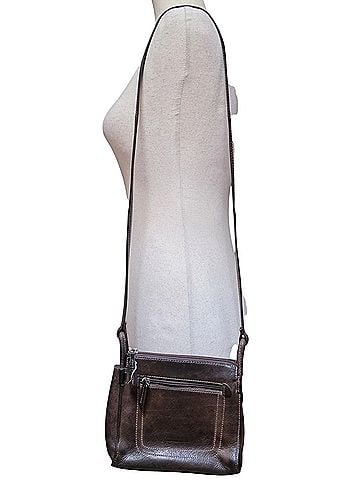 Fossil Leather Crossbody Bag (view 1)
