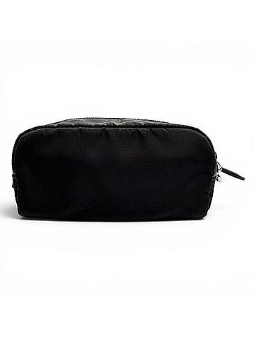 Prada PRADA 1NS175 Vera Re-Nylon Mini Pouch Small Current Model Triangle Logo Plate Cosmetic Black Made in Italy Women's (view 2)