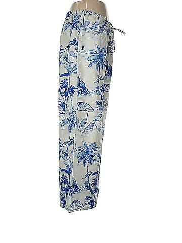 Shore Beaded Beach Pant -Blue Lagoon Casual Pants (view 2)