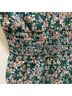 Max Studio Floral Green Blouse Size S - photo 5