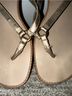 Lilly Pulitzer 100% Leather Gold Tan Sandals Size 9 1/2 - photo 9