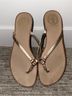 Lilly Pulitzer 100% Leather Gold Tan Sandals Size 9 1/2 - photo 4
