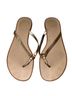 Lilly Pulitzer 100% Leather Gold Tan Sandals Size 9 1/2 - photo 1