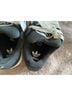 Adidas Black White Sneakers Size 4 1/2 - photo 3