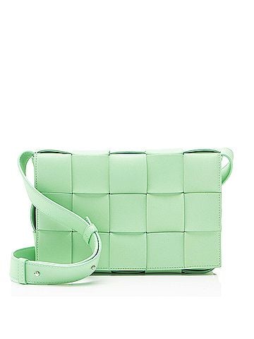 Bottega Veneta Bottega Veneta Lambskin Cassette Crossbody (view 1)