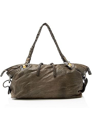 Gucci Gucci Leather Bamboo Bar Medium Tote (view 1)