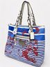 Coach Stripes Blue White Red Tote One size - photo 9
