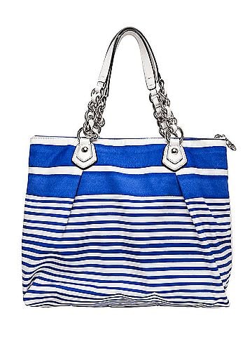 Coach Coach Poppy Rocker Glam Nautical Stripe Tote Tote (view 2)