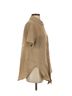 Theory 100% Linen Brown Short Sleeve Button-Down Shirt Size S - photo 3