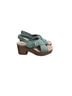 Clarks Green Wedges Size 8 - photo 3